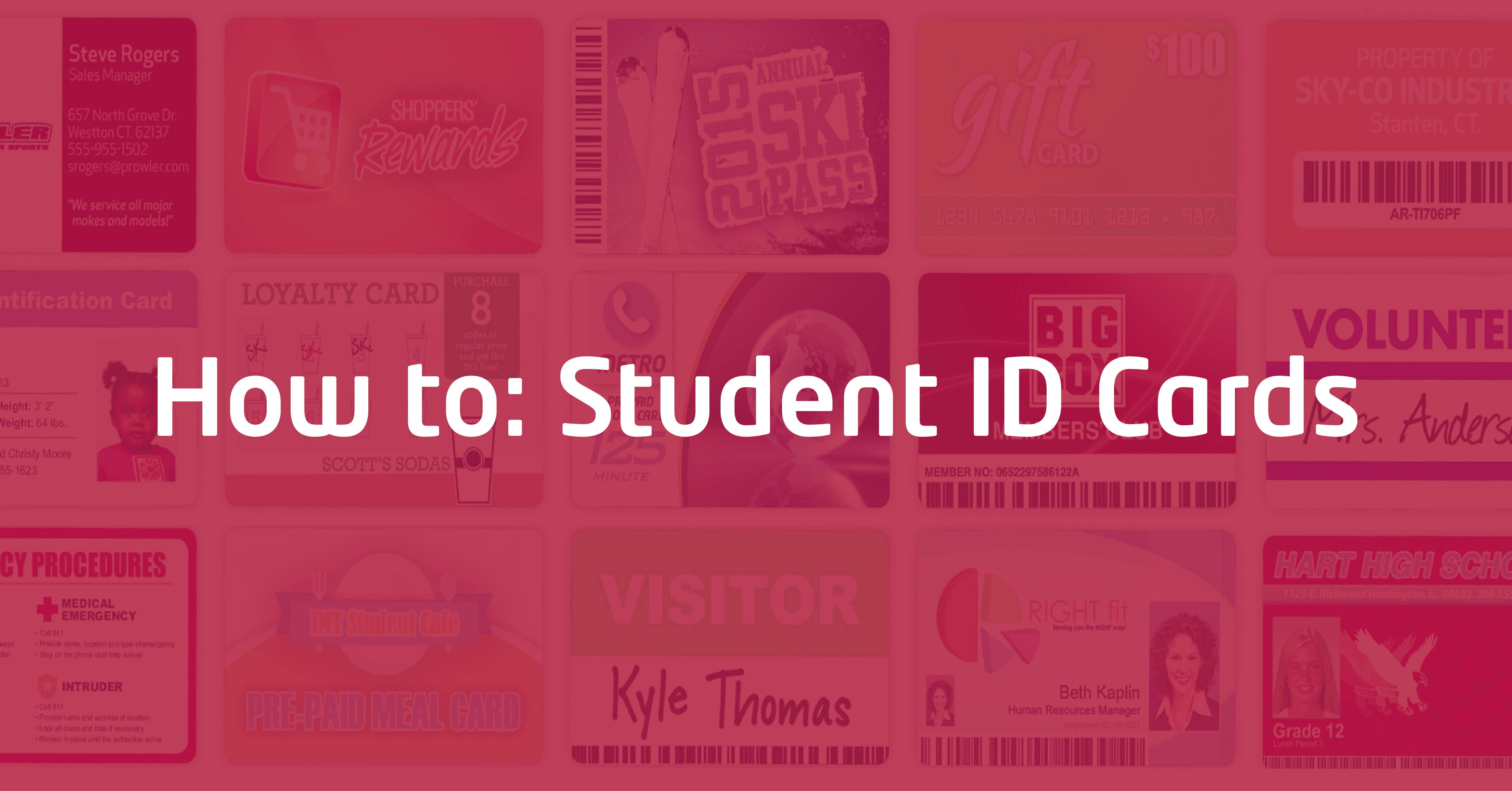 How To Student ID Cards IDville